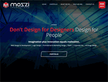 Tablet Screenshot of mozzi.co.za